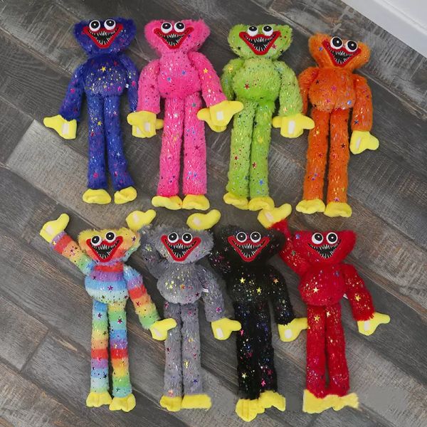 All'ingrosso della fabbrica 15,7 pollici 40 cm paillettes per feste forniture per feste Huggy Wuggy peluche gioco personaggio periferico bambola horror bambini ragazzo regalo di Natale con etichetta CE