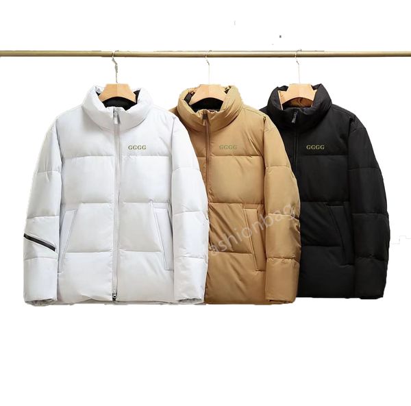 Casaco de penas de ganso de inverno top moda masculina parca à prova d'água à prova de vento tecido premium grosso capa cinto casaco quente fábrica S-3XL