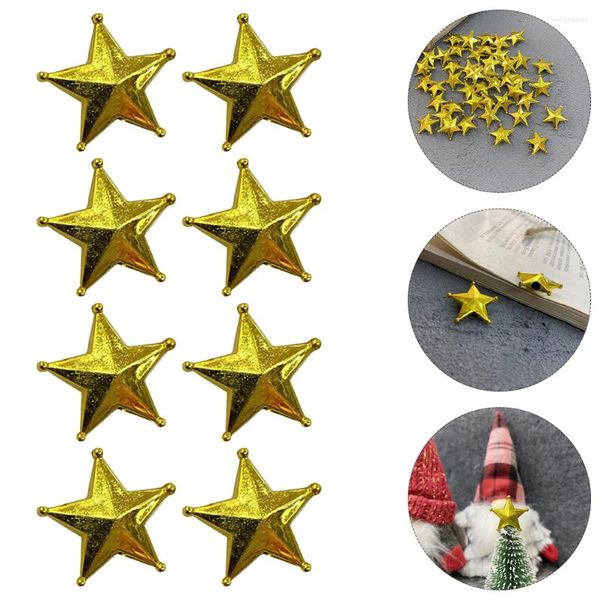 Decorazioni natalizie Topper per albero Ornamento natalizio per le vacanze Ornamenti per stelle sulla cima dell'albero Mini Toppers Decorazione a led Ciondolo stagionale