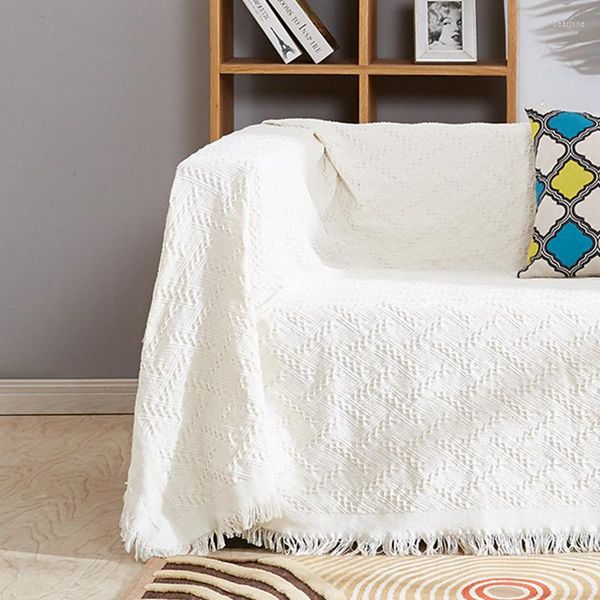 Decken Nordic Stil Sofa Abdeckung Wasserdicht Für Wohnzimmer Warme Bettdecke Auf Dem Bett Decke Bettwäsche Plaid Tröster Wohnkultur
