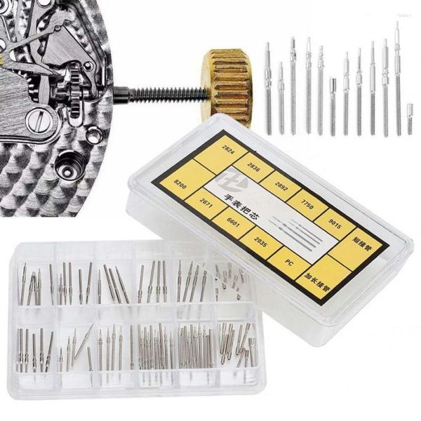 Uhr Reparatur Kits Pol Verlängerung Stange Bar Armbanduhr Wicklung Stem Extender Für 2824 2836 Uhrwerk Verlängerung Kronen Vorbauten Werkzeug kit