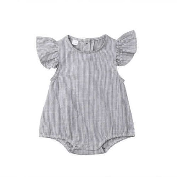 Rompers por atacado verão meninas tirripy tante manga curta meninos jumpsuits crianças uma peça moda moda roupas de bebê j220922