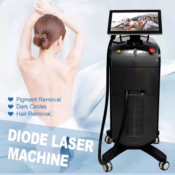 2023 laser de diodo triplo alexandrite laser indolor sem criação depilador multifuncional seguro eficiente e conveniente produtos mais populares