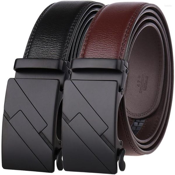 Cintos 2022 Coloque de couro de vaca Strap Designer masculino Jean Belt Top Sale Buckle automática para homens