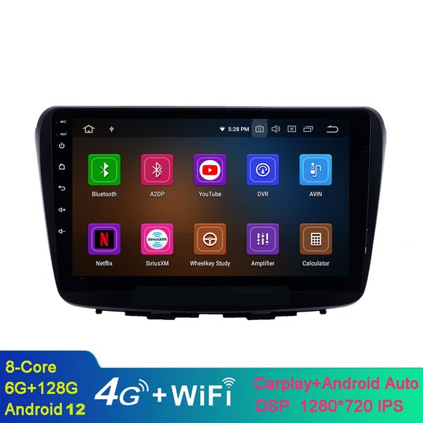 9 Zoll Android Auto Video Auto Stereo GPS Navigation für 2015-2016 Suzuki BALENO mit Bluetooth USB WIFI Unterstützung SWC 1080P