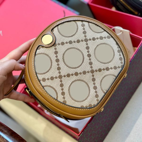2024 borse per spalle per borse da designer di qualità di alta moda con i portafogli da donna di alta moda clutch borse da torta rotonda in croce borse da donna