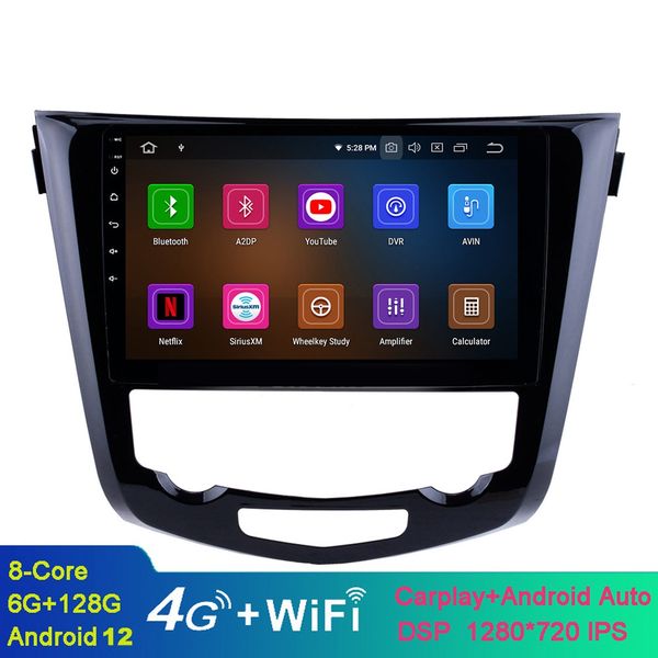 Android HD Touchscreen Radyo Araba Video GPS Navigasyonu 2014-2015 WiFi Bluetooth Desteği ile Nissan X-Trail SWC 1080P