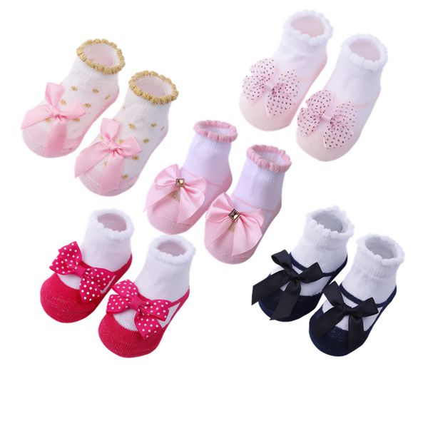 Neugeborenen Baby Socken Säugling Baumwolle Socken Kinder Mädchen Schöne Kurze Socke Kleidung Zubehör 20220924 E3