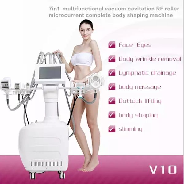 Vacuum Roller RF Equipment Cellulite Removal V10 Body Magic Line Massage Glutei Lifting Body Shape Machine