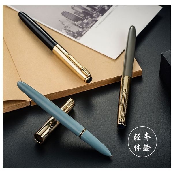 Fountain Pens Hero 120 Çeşme Kalemi 12 K Eski Yetişkin Hediye Doğum Günü Hediyesi Ofis İş Uygulama Hat Gönderme 220923