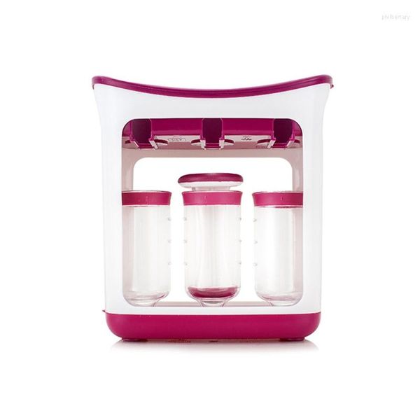 Juicers 20cc Baby Food Squeeze Station com bolsa FRUTO FRUCH SUCH Maker Purê Squeezer