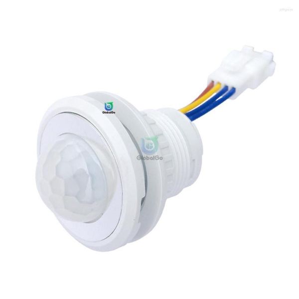 Anahtar AC 85-265V Ev Kızılötesi Işık Hareket Sensörü Zaman Gecikmesi PIR LED Hassas Gece Lambası Aydınlatma