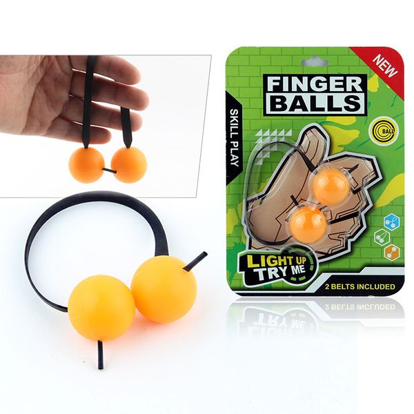 Yoyo LED Finger Ball Autismo Giocattolo Incandescente Gioco da tavolo Alleviare lo stress Anello rotante Regalo di Natale Yo yo Factory Professional 220924