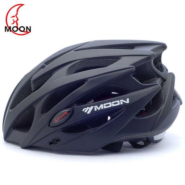 Велосипедные шлемы луны магнитные очки мужчины женщины велосипед с линзой MTB Bike Casco Ciclismo Road Mountain T220927