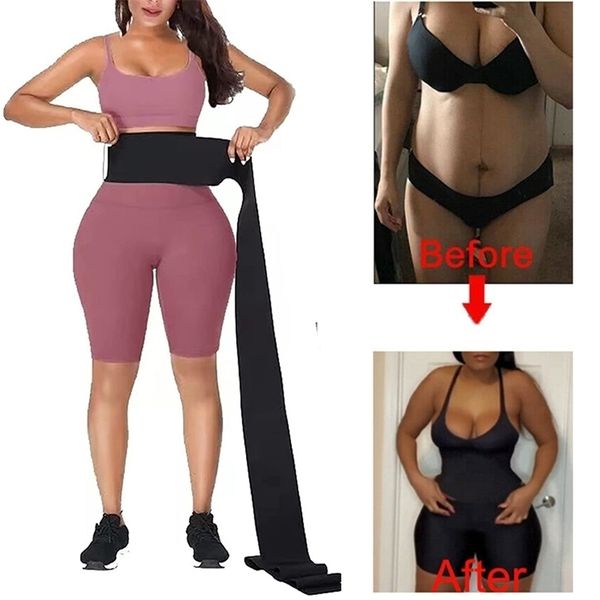 Corsetto modellante per la vita della pancia da donna per le donne Cintura modellante per sauna Cintura modellante Plus Size Avvolgimento per compressione corpo pancia Faja 220923