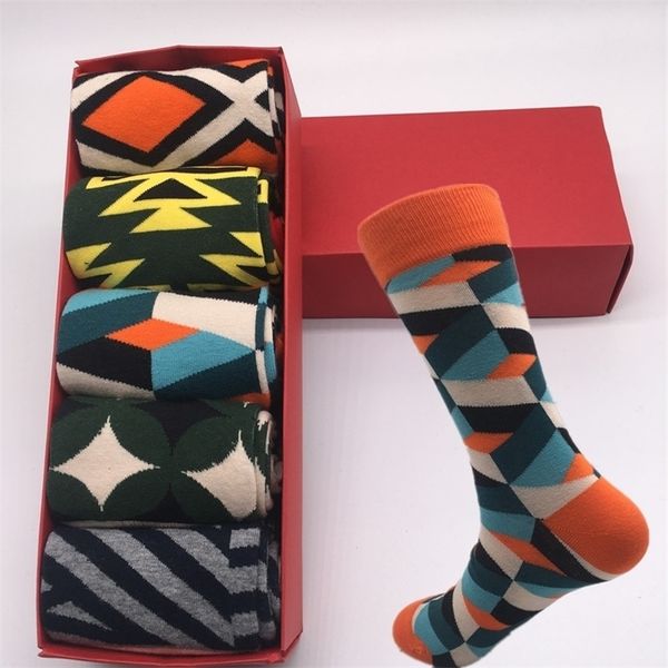 Мужские носки модный уличный скейт счастливый разноцветный производитель оптом нет подарочной коробки 220923