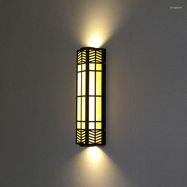 Portico Luci Esterno Lampada da Parete Illuminazione Esterna Luce Esterna Con LED Impermeabile Vintage