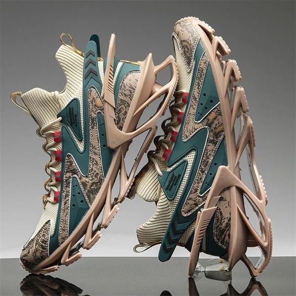 Scarpe eleganti scarpe da uomo Sneakers Uomo tenis Designer di lusso Mens piattaforma casual moda Mocassini Blade Scarpe da corsa per 220924