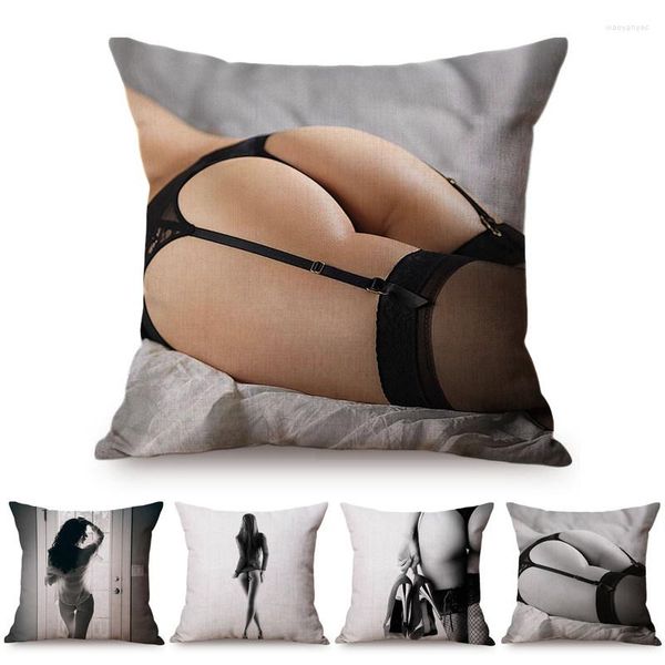 Pillow Sexy Woman Ass Pattern Cober