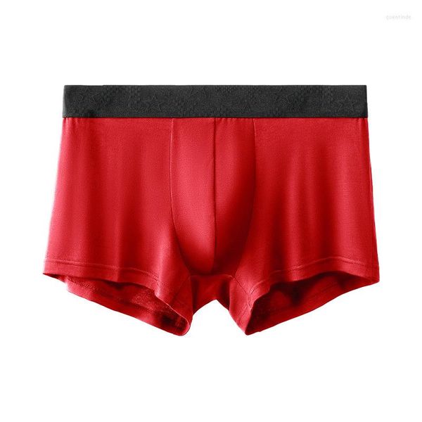 Mutande Boxer traspiranti Ragazzi Modal Boxer da uomo Big Size Thin U Pouch Slip da uomo sexy Pantaloncini per biancheria intima da ragazzo