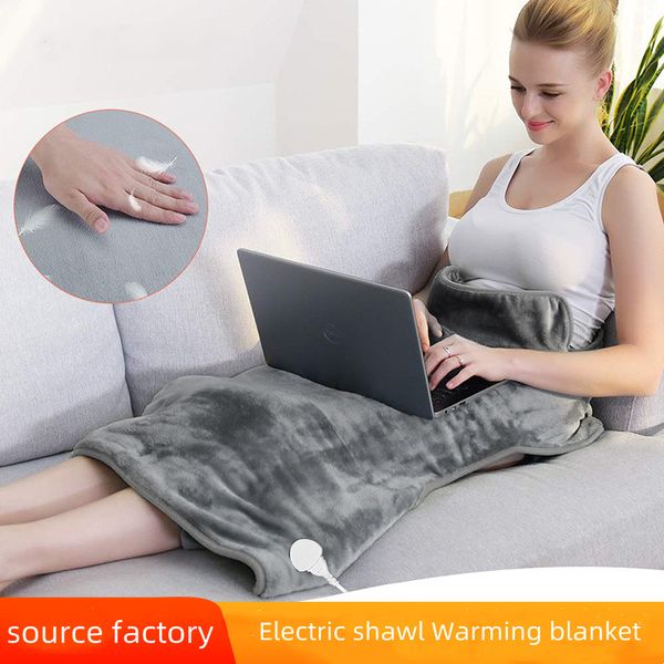 Нагревание умного дома шея на плече спины нагревание теплее драпировать портативное электрическое электрическое одеяло