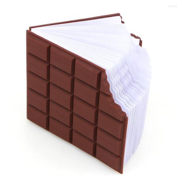 Promoção conveniente Criar papelaria notebook Memorando de chocolate Diy Cover notepad School School Gift