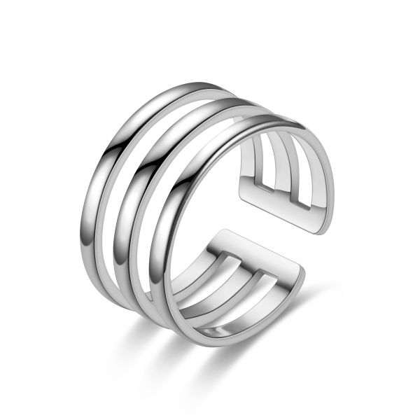 Verstellbarer Edelstahl-Ring, Baum des Lebens, Herz, Liebe, Krone, Schmetterling, Unendlichkeits-Charm-Ringe für Frauen, Modeschmuck, Geschenk