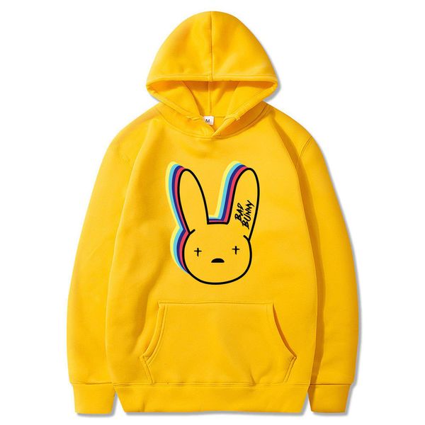 Männer Hoodies höhere Sweatshirts Dinge Bad Bunny Lustige Koreanische Kleidung Casual Pullover Harajuku Männer Frauen Mit Kapuze Hoody Hip Hop Hoodie Männlich M99B