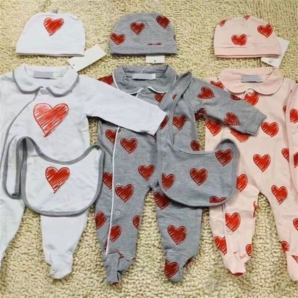 Семейные подходящие наряды 1 сег 3PCS Born Baby Mab