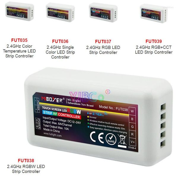 Controller Milight 2.4G Controller striscia LED DC12V 24V Max10A Miboxer Dimmerazione/Singolo colore/CCT/RGB/RGBW/RGB CCT Luci Nastro Dimmer Mi.light
