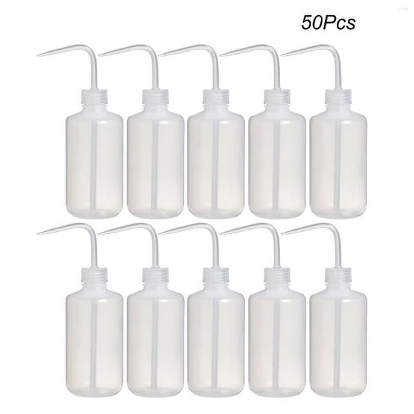 Bottiglie di stoccaggio HHFF 50pcs 250ml Bottiglia per diffusore di tatuaggi Verde Sapone Lavaggio con acqua Spremere Lab Non spray