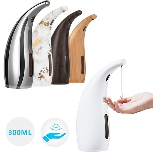 Жидкий мыльный дозатор ванная комната 300 мл автоматического инфракрасного интеллектуального датчика кухня с трогательной пеной Shampoo S 220924
