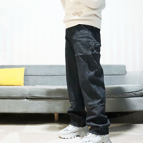 Jeans da uomo Pantaloni larghi da uomo Moda coreana Uomo per ragazzi Jean Baggy Streetwear Uomo Oversize Trendyol Mens Denim Mens 220927
