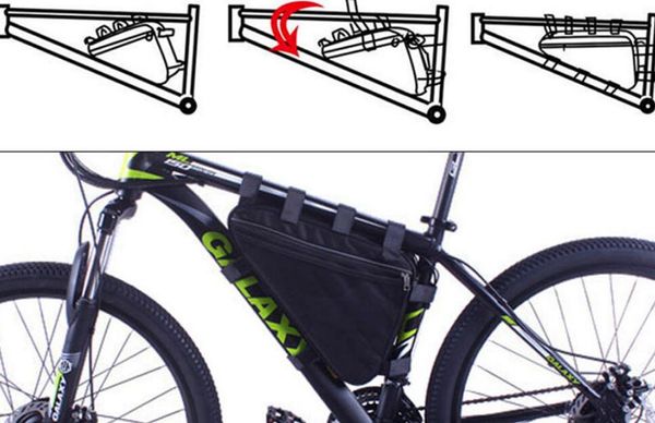 Batteria per bicicletta elettrica 48V 1000W 2000W Batterie triangolari 40.6AH con borsa per bici elettriche con telaio