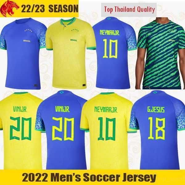 WM 2022-23 Fußballtrikot Camiseta de futbol BRUNO G. 2022 BRASILIEN RAPHINHA COUTINHO Fußballtrikot JESUS VINI JR. PELE CASEMIRO 2023 Brasilien