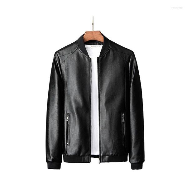 Гоночные куртки кожаная куртка бомбардировщик мотоцикл мужчина байкер бейкер плюс плюс размером 8xl 2022 модная мода Джакета Маскулино