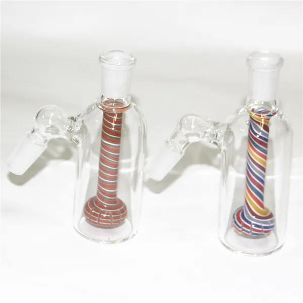 Grueso Hookah Glass 14mm Ash Catcher Matrix perc Para Hookahs Bong Accesorios para fumar Ashcatcher cuarzo banger