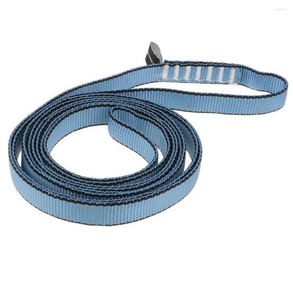 Outdoor Gadgets 2 x 20 mm Gurtband-Schlingenläufer 23 kN für Kletterschlaufe, leichte Sicherheits-Absturzsicherung, Versorgungskabel-Lanyard