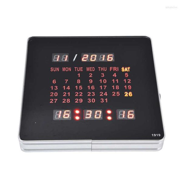 Relógios de parede LED Digital Clock Digital Clock Aluminum Alloy