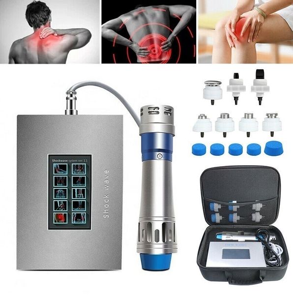 Attrezzatura sottile portatile Shock Torapy Therapy Macchina per il trattamento delle onde di shock e alleviare la fisioterapia del dolore muscolare extracorporeo M