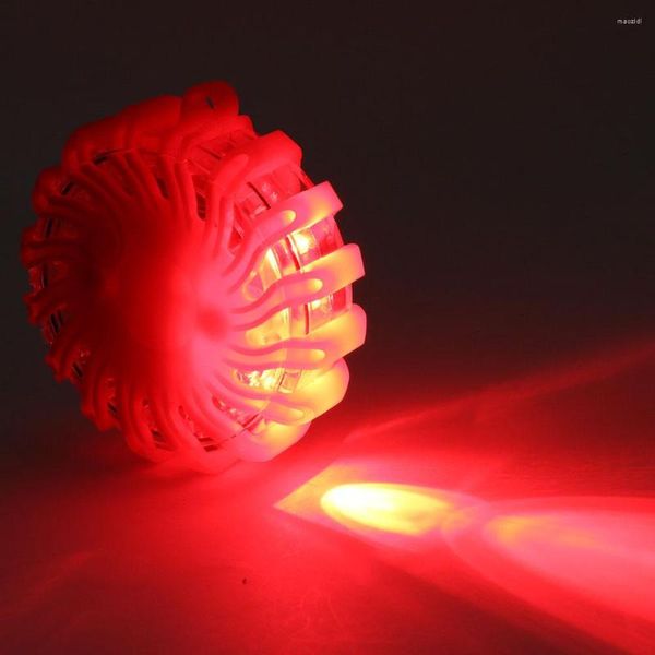 Taschenlampen Taschenlampen 16 LED-Stra￟e Flare Rote Sicherheit Magnetischer 9-Mode-WARNUNG WARNUNG LICHT