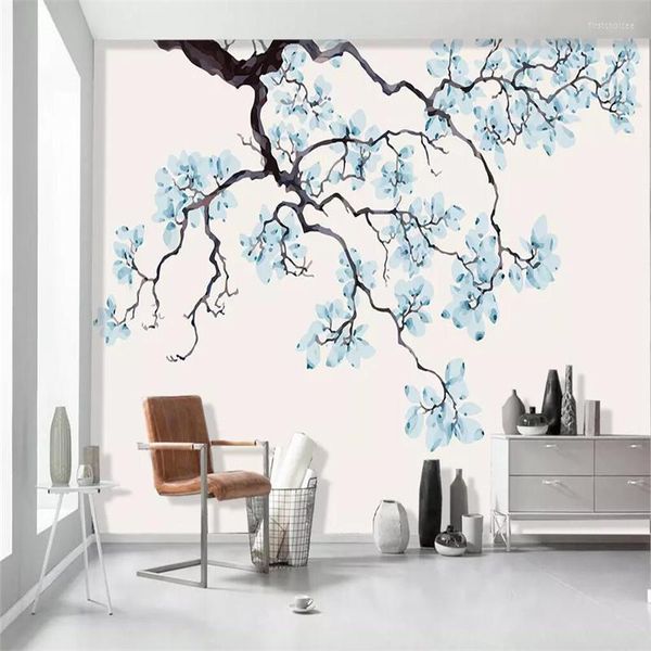 Tapeten Benutzerdefinierte Wandtapete Chinesischen Stil Wohnzimmer TV Hintergrund Wandmalerei