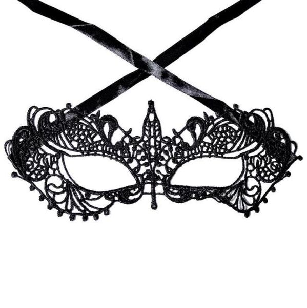 Маска черная сексуальная леди кружевная маска модная полая маска для глаз маска для маскарада.