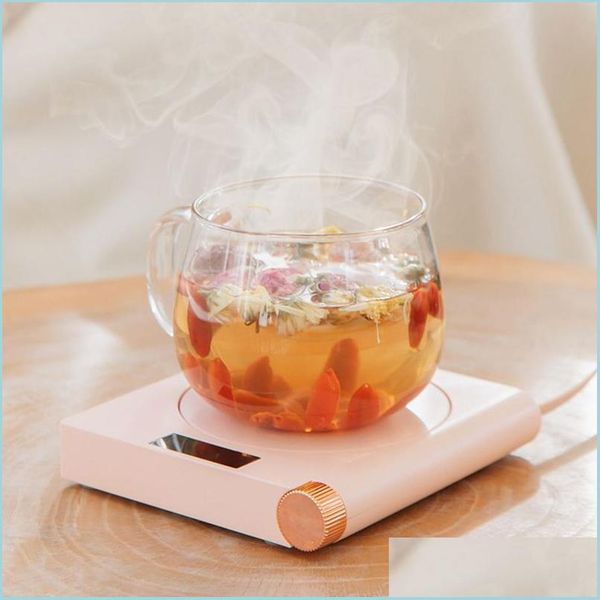 Коврики накладки кофейная чай чайная чашка нагреватель USB Зарядка теплые тепловые основания постоянная температурная кружка