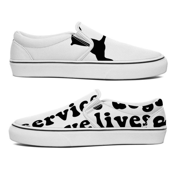 2022 Sapatos personalizados DIY fornecem fotos para aceitar sapatos de tela de personaliza￧￣o Triple White White Womens Sports Sneakers Trainers