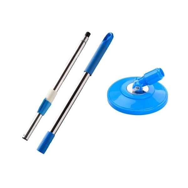 Mop Spin Pole Maniglia di Ricambio per Pavimento 360 Gradi di Rotazione Senza Pedale Versione Kit di Strumenti di Pulizia 220927