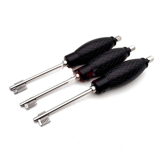 SoWoyoo 3 PCs Variety Fahnenmastschlüsselschlosser -Tools Sperger Opener Safe SafeBox mit Griffverriegelung Pick