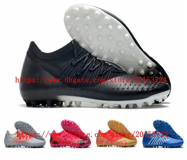 Mens Sopete Shoes Futuro Z 1.1 AG Cleats Neymar Football Boots Designers Scarpe caldo respirável Jr Knit Meias