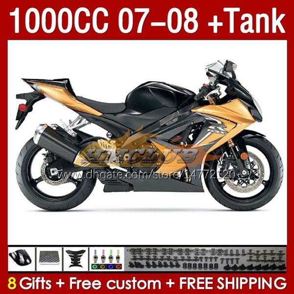 Tankverkleidungen für Suzuki GSXR-1000 K7 GSXR 1000 CC GSXR1000 2007 2008 Karosserien 158Nr