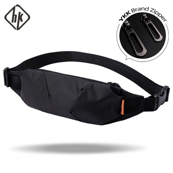 Bolsas de cintura HK Men Men Fanny Pack Teenager Esportes ao ar livre Ciclismo MASCO MASCO MAIOS BURHO DE VIAGEM TRIAGENA 220926